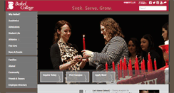Desktop Screenshot of bethelks.edu